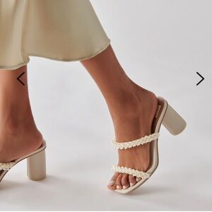 Dolce Vita Noel Heels Vanilla Pearl